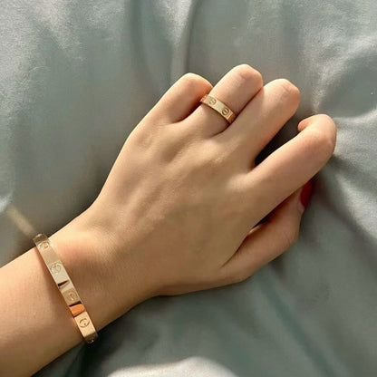 [LUCKY LOVE]LOVE RING 3.6 MM NO DIAMOND