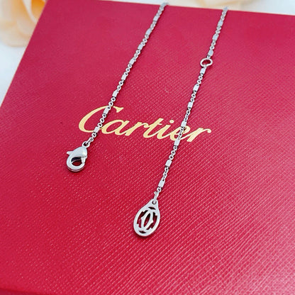 [LUCKY LOVE]PANTHERE FULL DIAMOND NECKLACE