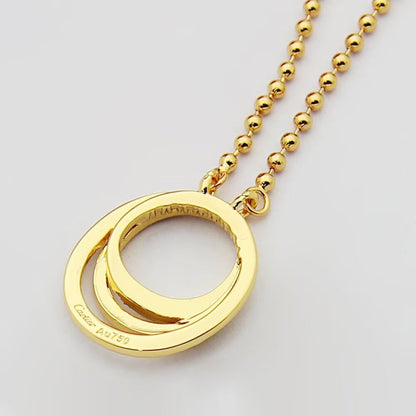 [LUCKY LOVE]ETINCELLE  FULL DIAMOND NECKLACE