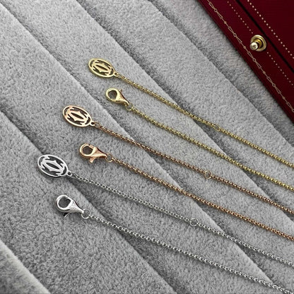 [LUCKY LOVE]PANTHERE FULL DIAMOND NECKLACE