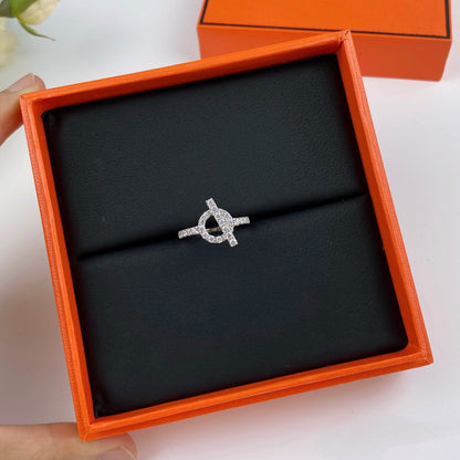 [LUCKY LOVE]ECHAPPEE RING SILVER DIAMOND