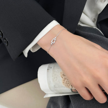 [LUCKY LOVE]FORCE 10 SMALL CHAIN BRACELET