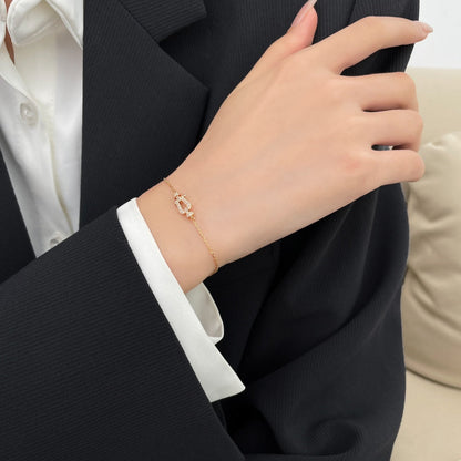 [LUCKY LOVE]FORCE 10 SMALL CHAIN BRACELET