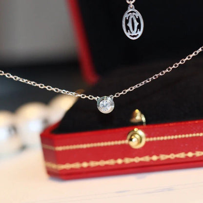 [LUCKY LOVE]DAMOUR DIAMOND NECKLACE