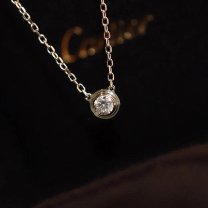 [LUCKY LOVE]DAMOUR DIAMOND NECKLACE