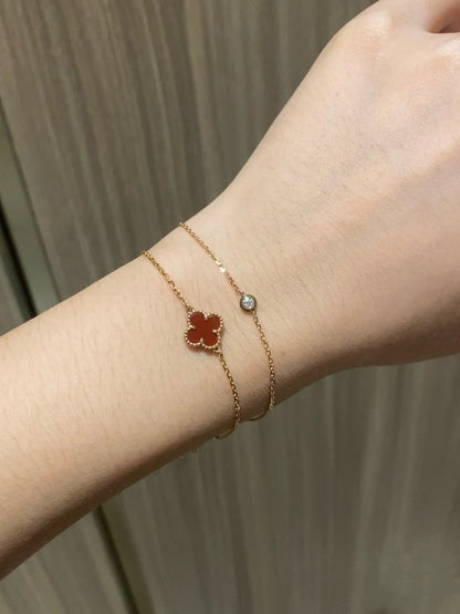 [LUCKY LOVE]DAMOUR DIAMOND LINK BRACELET