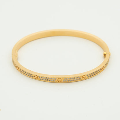 [LUCKY LOVE]LOVE BRACELET 3.65MM DIAMOND-PAVED
