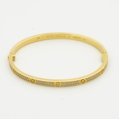 [LUCKY LOVE]LOVE BRACELET 3.65MM DIAMOND-PAVED