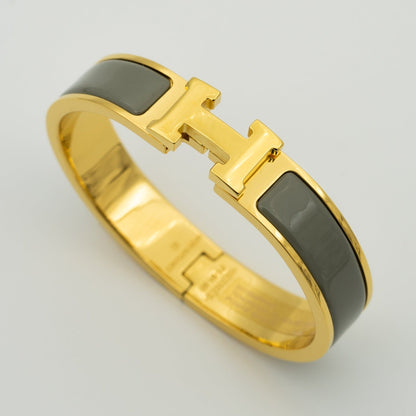 [LUCKY LOVE]H BRACELET BLUE GREEN 12MM