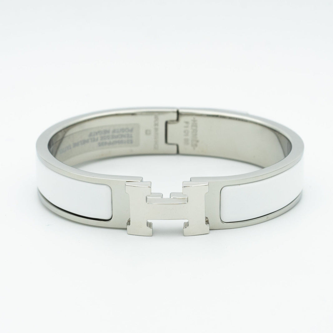 [LUCKY LOVE]H WHITE BRACELET