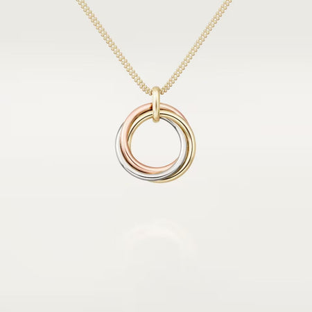 [LUCKY LOVE]TRINITY LARGE NECKLACE