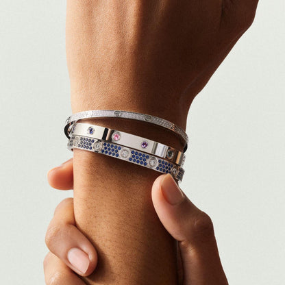 [LUCKY LOVE]2026 RAINBOW LOVE BRACELET 6.1MM  10 DIAMONDS