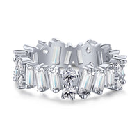 [LUCKY LOVE]Delicate Multi Shape Tennis Ring