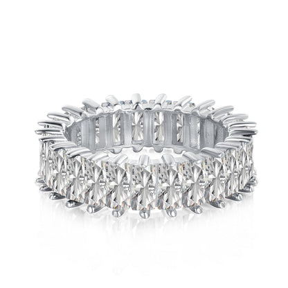 [LUCKY LOVE]Unique Colorful Radiant Cut RIng