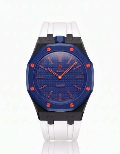 Silicone Strap & Case  Royal Pop Orenji Hachi(Customize  Colors)