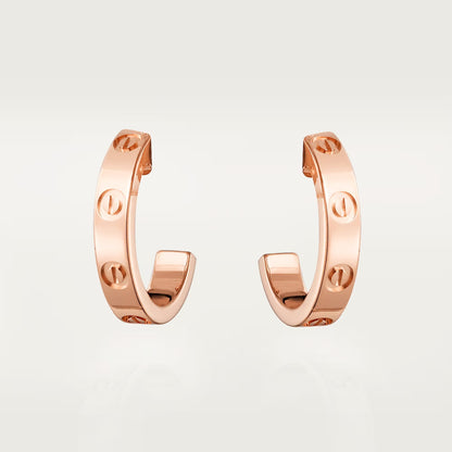 [LUCKY LOVE]LOVE EARRINGS 2.65 MM NO DIAMOND SMALL