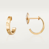 [LUCKY LOVE]LOVE EARRINGS 2.65 MM NO DIAMOND SMALL