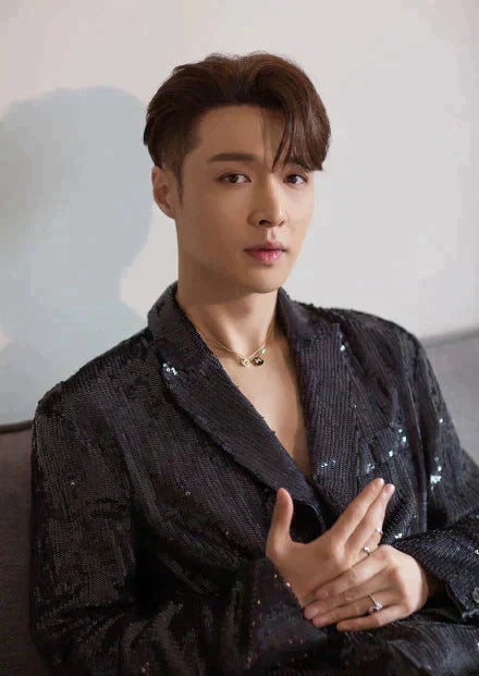 [LUCKY LOVE]JEUX DE ROSE GOLD DIAMOND NECKLACE