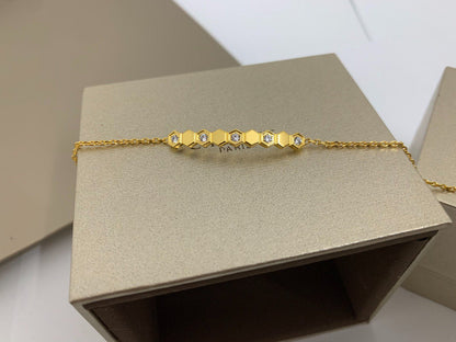 [LUCKY LOVE]BEE LOVE BRACELET DIAMOND