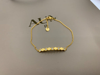 [LUCKY LOVE]BEE LOVE BRACELET DIAMOND
