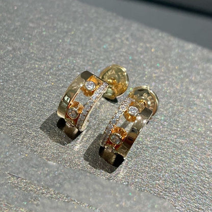 [LUCKY LOVE]MOVE ROMANE EARRINGS DIAMOND