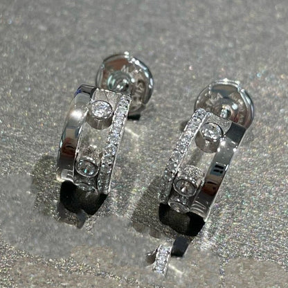 [LUCKY LOVE]MOVE ROMANE EARRINGS DIAMOND