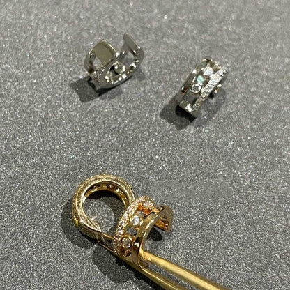 [LUCKY LOVE]MOVE ROMANE EARRINGS DIAMOND