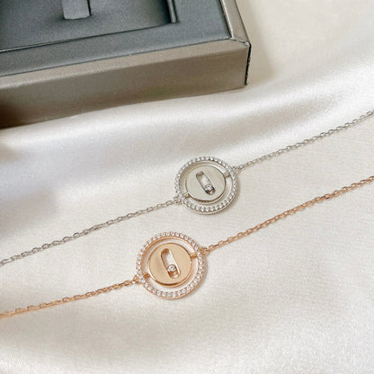 [LUCKY LOVE]LUCKY MOVE PAVED DIAMOND BRACELET
