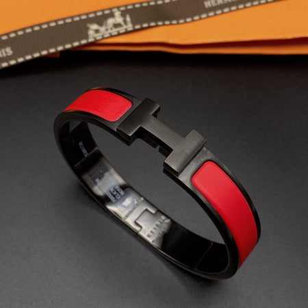 [LUCKY LOVE]CLIC HM SO BLACK RED BRACELET