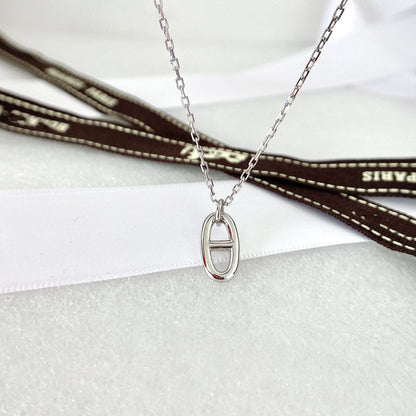 [LUCKY LOVE]HM PIG NOSE NECKLACE