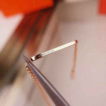 [LUCKY LOVE]HM FIRE PIG NOSE NECKLACE TRENDY STREET