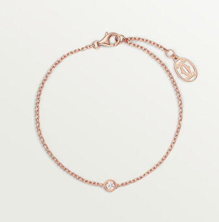 [LUCKY LOVE]DAMOUR DIAMOND LINK BRACELET