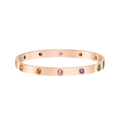 [LUCKY LOVE]2026 RAINBOW LOVE BRACELET 6.1MM  10 DIAMONDS