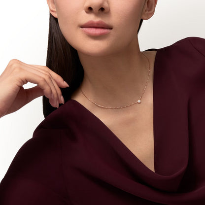[LUCKY LOVE]DAMOUR DIAMOND NECKLACE