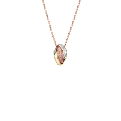 [LUCKY LOVE]TRINITY CUSHION NECKLACE COLLECTION