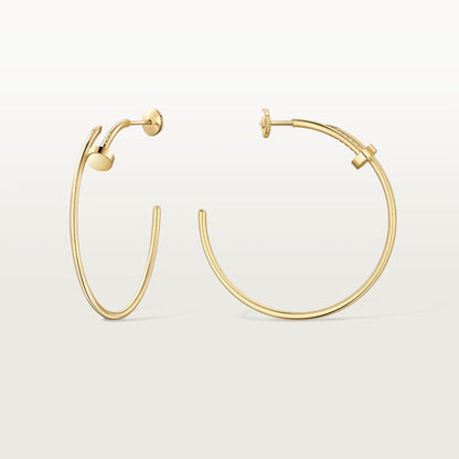 [LUCKY LOVE]JUSTE NO DIAMOND LARGE EARRINGS