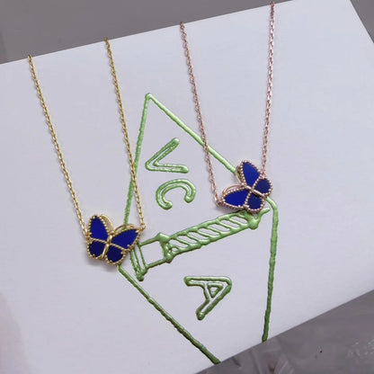 [LUCKY LOVE] 2026 NEW LUCKY BUTTERFLY 1 MOTIFS NECKLACE