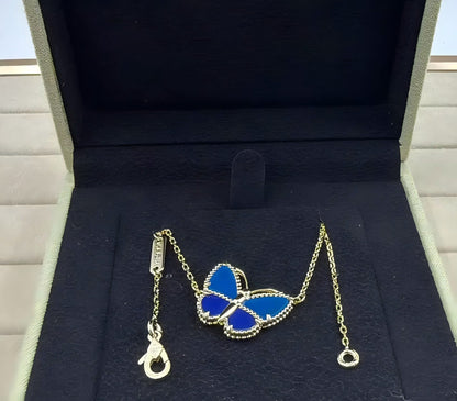 [LUCKY LOVE] 2026 NEW LUCKY BUTTERFLY 1 MOTIFS NECKLACE
