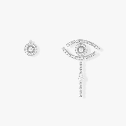 [LUCKY LOVE]Lucky Eye Diamond Earrings