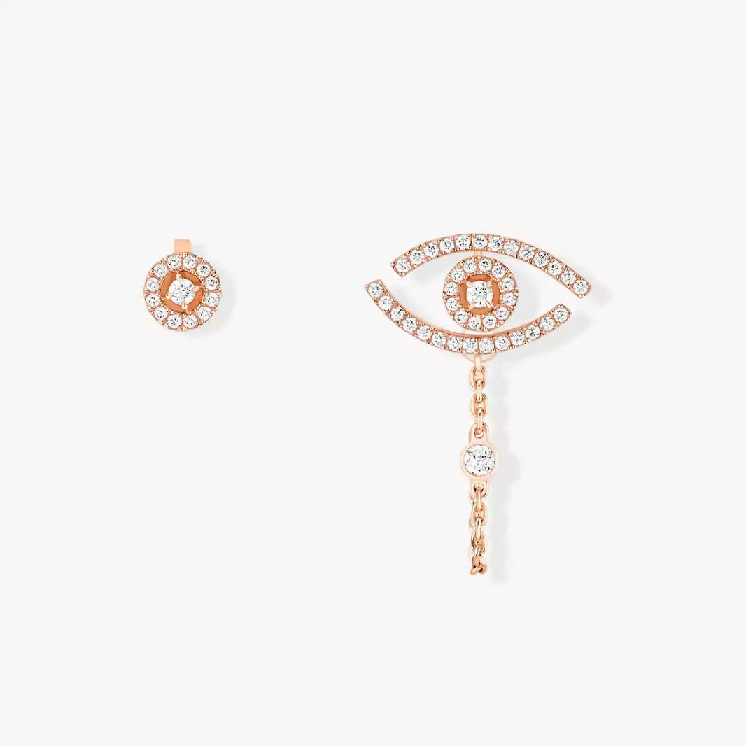 [LUCKY LOVE]Lucky Eye Diamond Earrings