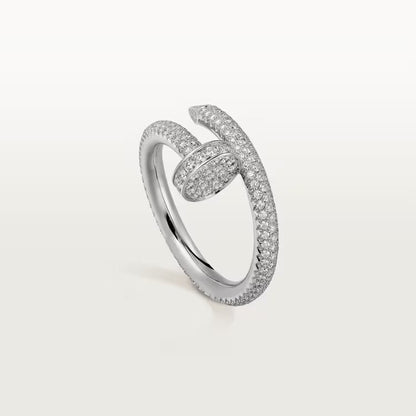 [LUCKY LOVE]JUSTE RING 2.6MM FULL DIAMOND