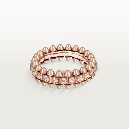 [LUCKY LOVE]CLASH 6.4MM SMALL FULL DIAMOND RING