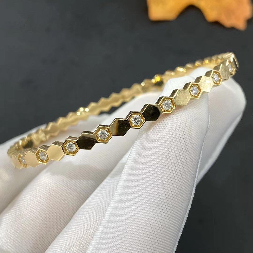 [LUCKY LOVE]BEE LOVE GOLD DIAMOND BRACELET