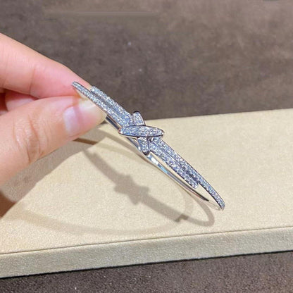 [LUCKY LOVE]JEUX DE BRACELET DIAMONDS SILVER