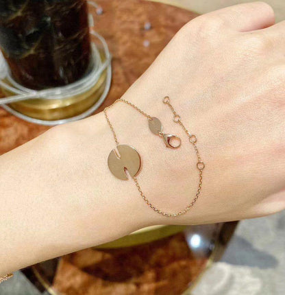 [LUCKY LOVE]JEUX DE BRACELET MOP PINK GOLD DIAMONDS