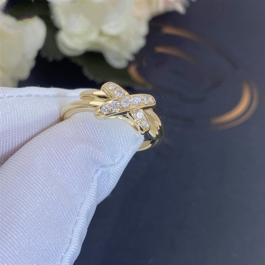 [LUCKY LOVE]JEUX DE GOLD DIAMOND RING