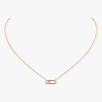 [LUCKY LOVE]MOVE UNO DIAMOND NECKLACE