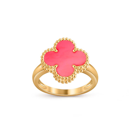 [LUCKY LOVE]CLOVER RING GOLD COLLECTION
