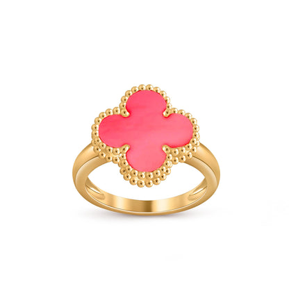 [LUCKY LOVE]CLOVER RING GOLD COLLECTION