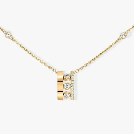 [LUCKY LOVE]CHAIN MOVE ROMANE PEDAND NECKLACE